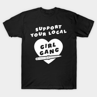 Girl Gang White T-Shirt